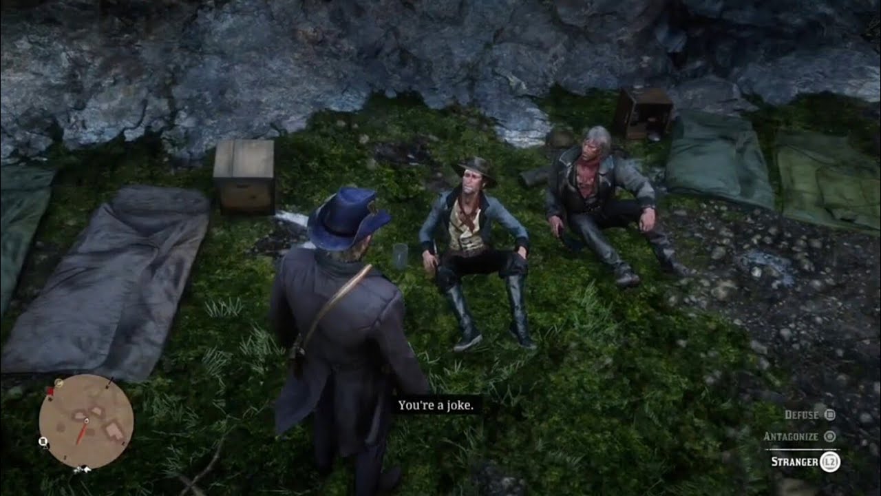 Arthur antagonizing dutch micha Joe and cleet in chapter 6 is evil #rdr2 