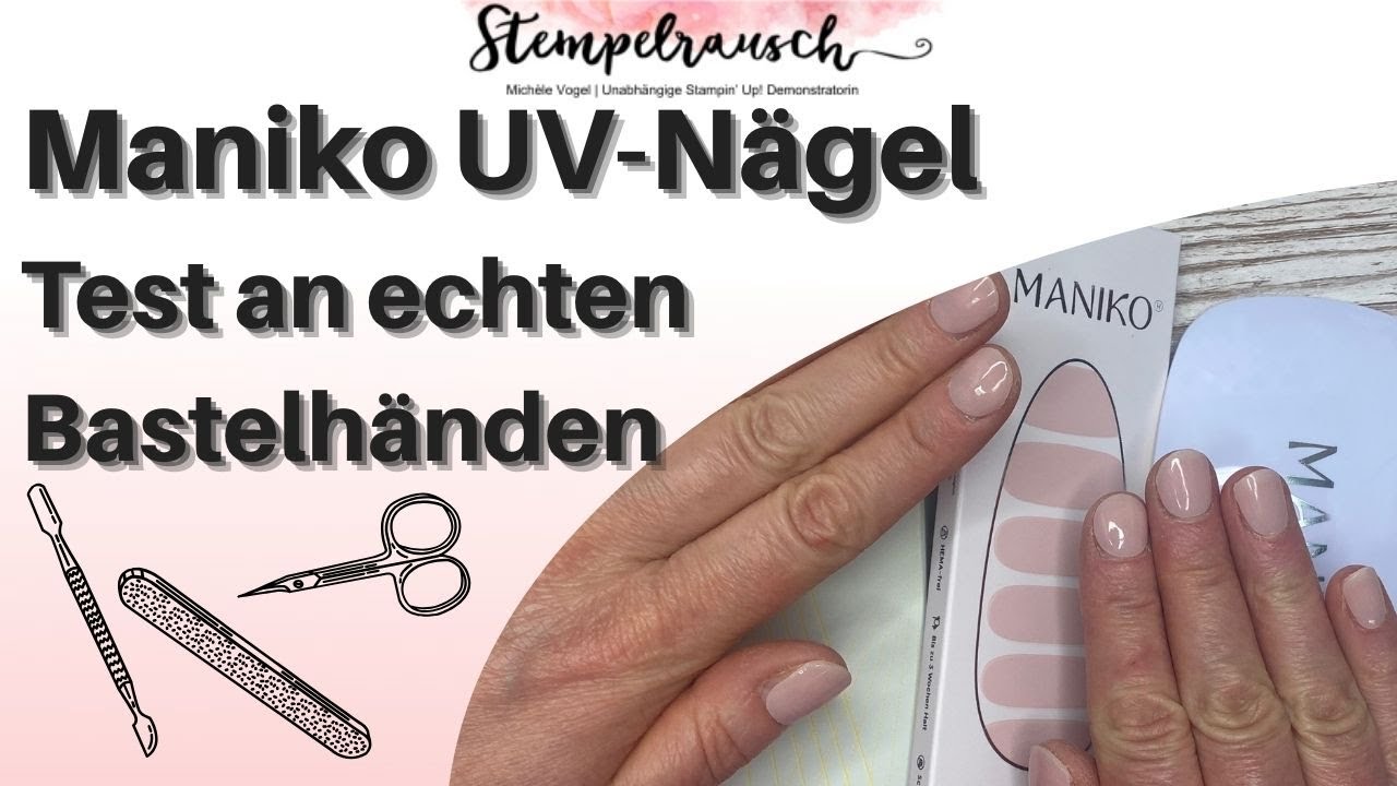 💅Maniko Nagelfolien im Test: UV-Look f&uuml;r kreative H&auml;nde & kurze N&auml;gel!