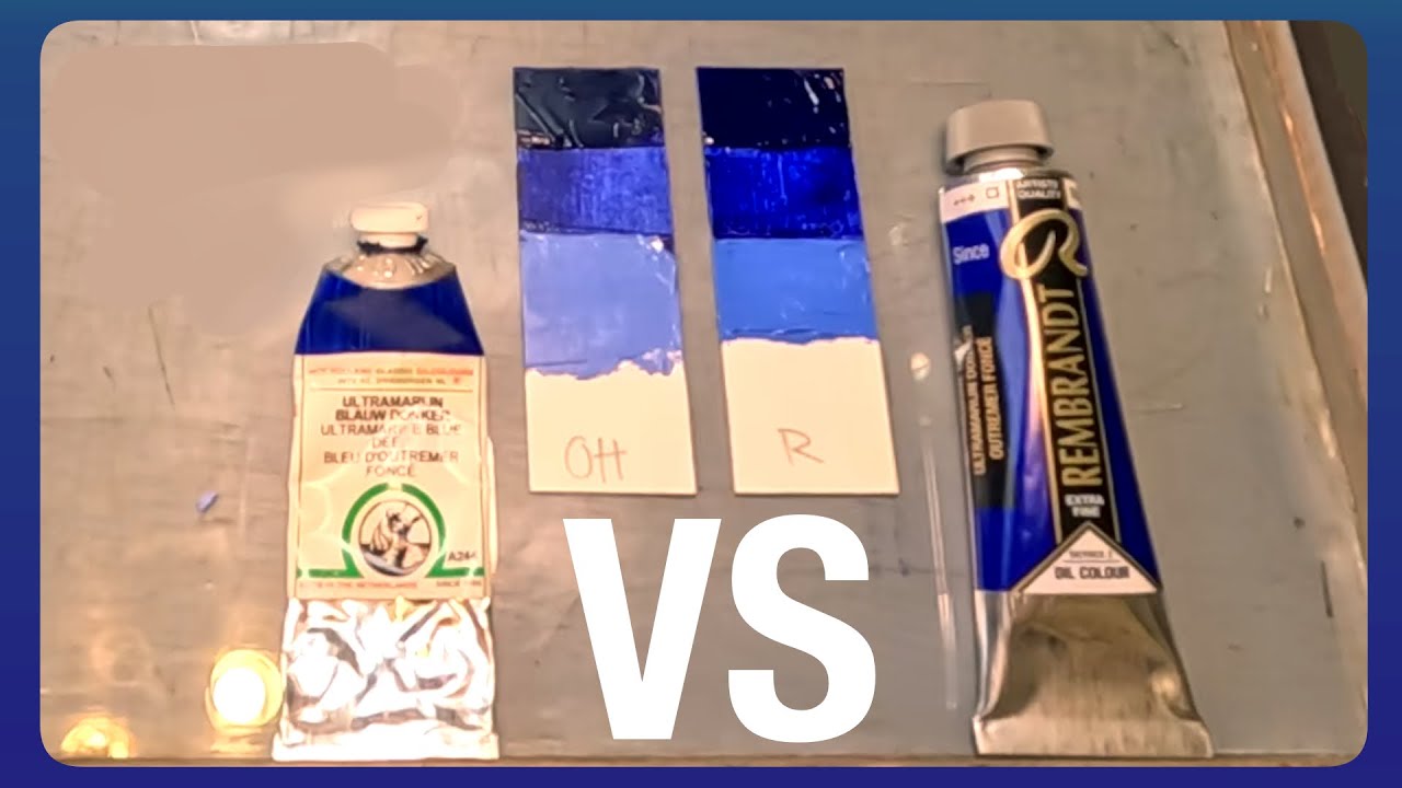 Old Holland VS Rembrandt - Ultramarine Blue Deep