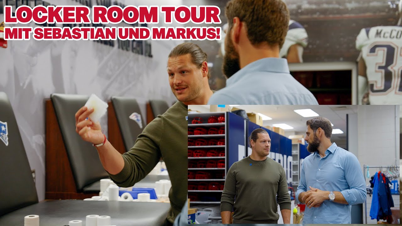 🇩🇪 Exklusive Locker Room Tour mit Sebastian und Markus!