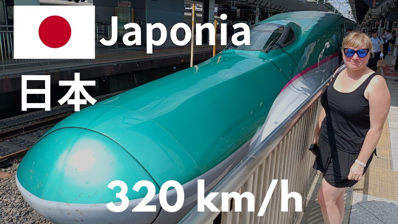 🇯🇵 SHINKANSEN NAJSZYBSZY POCIĄG W JAPONII 320 km/h