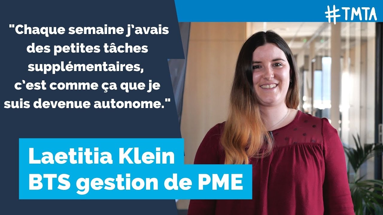 Laetitia Klein - BTS Gestion de PME