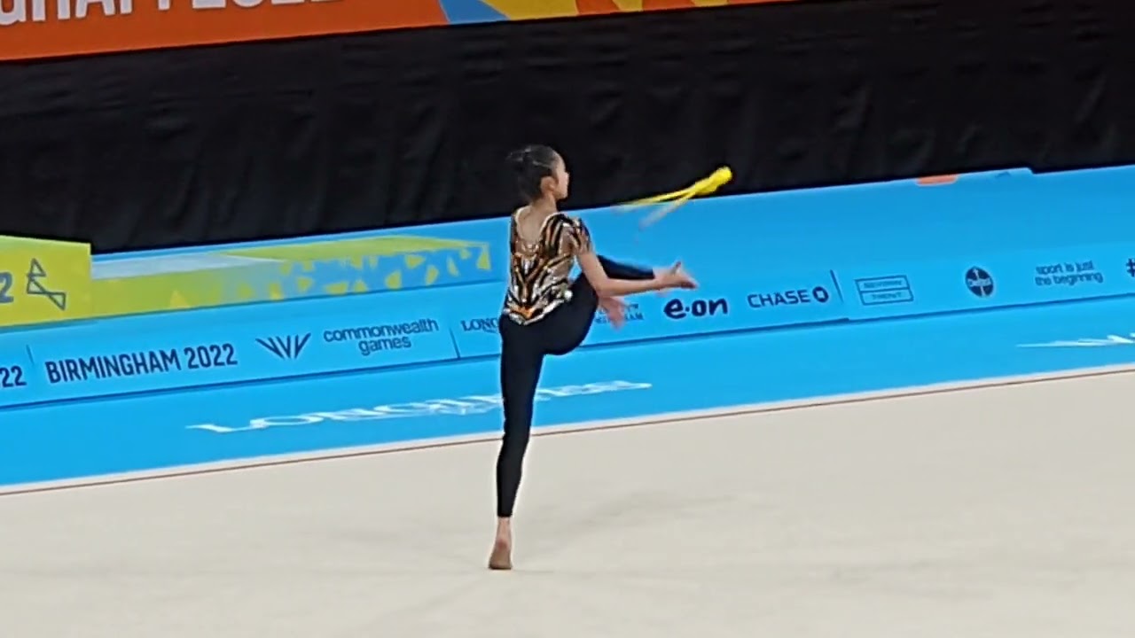 Gymnastic Rhythmic Commonwealth Games Birmingham 2022 - MAS AMZAN Izzah Binti (Clubs) 4-Aug-2022