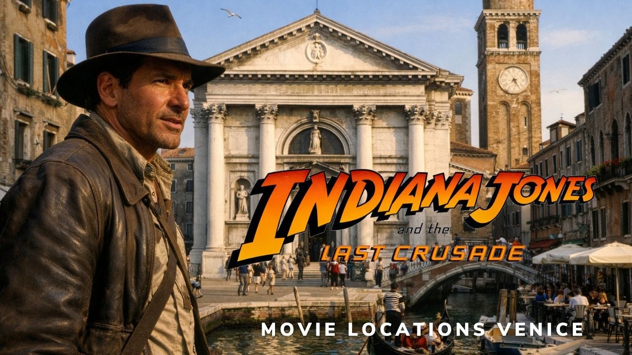 Indiana Jones: AH...Venice... movie locations in 4K