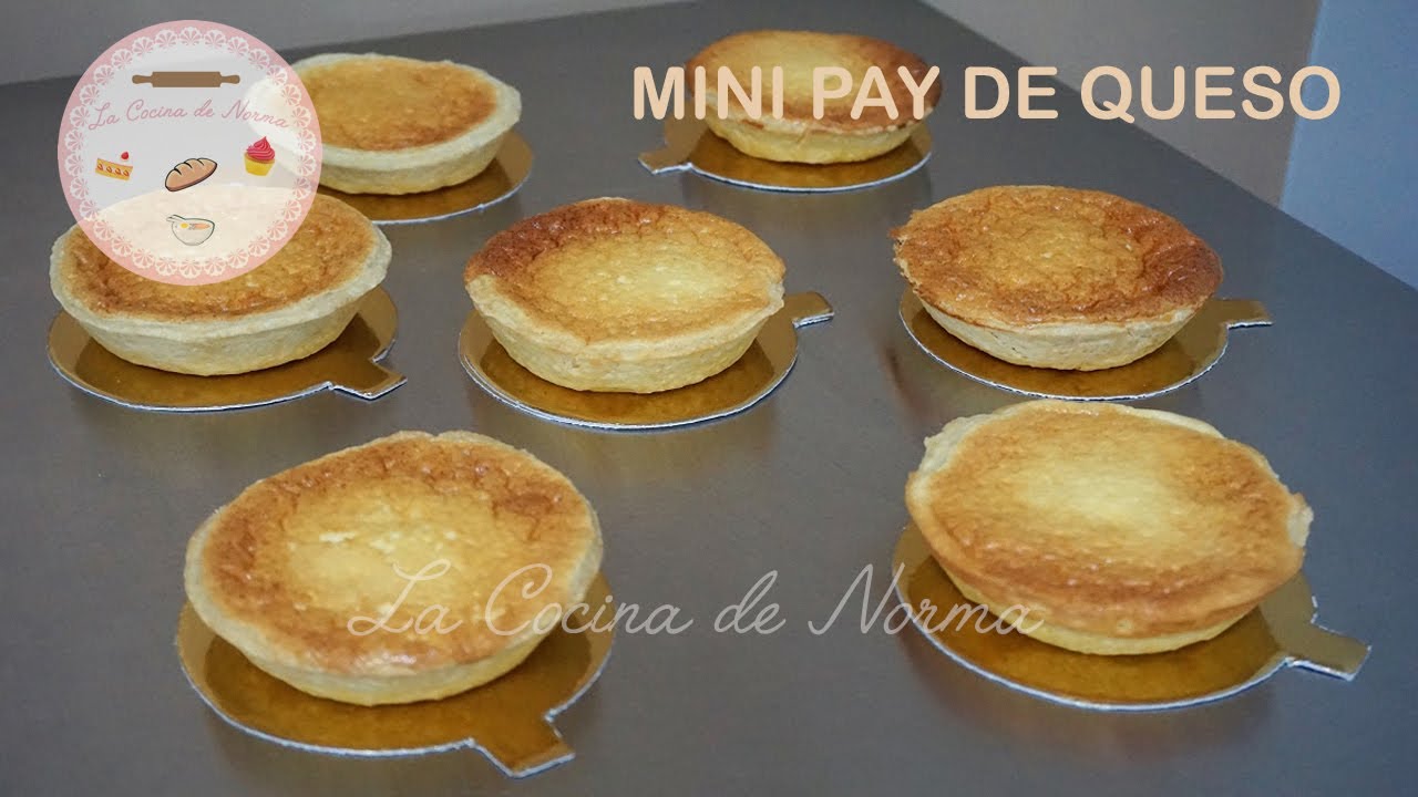 Mini pay de queso ¡¡Delicioso y excelente para mesas de postres!!