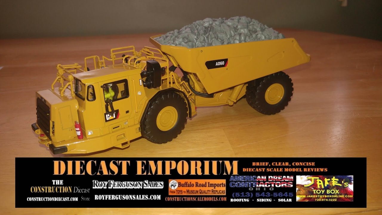 Diecast Masters Cat AD60 Underground Articulated Truck