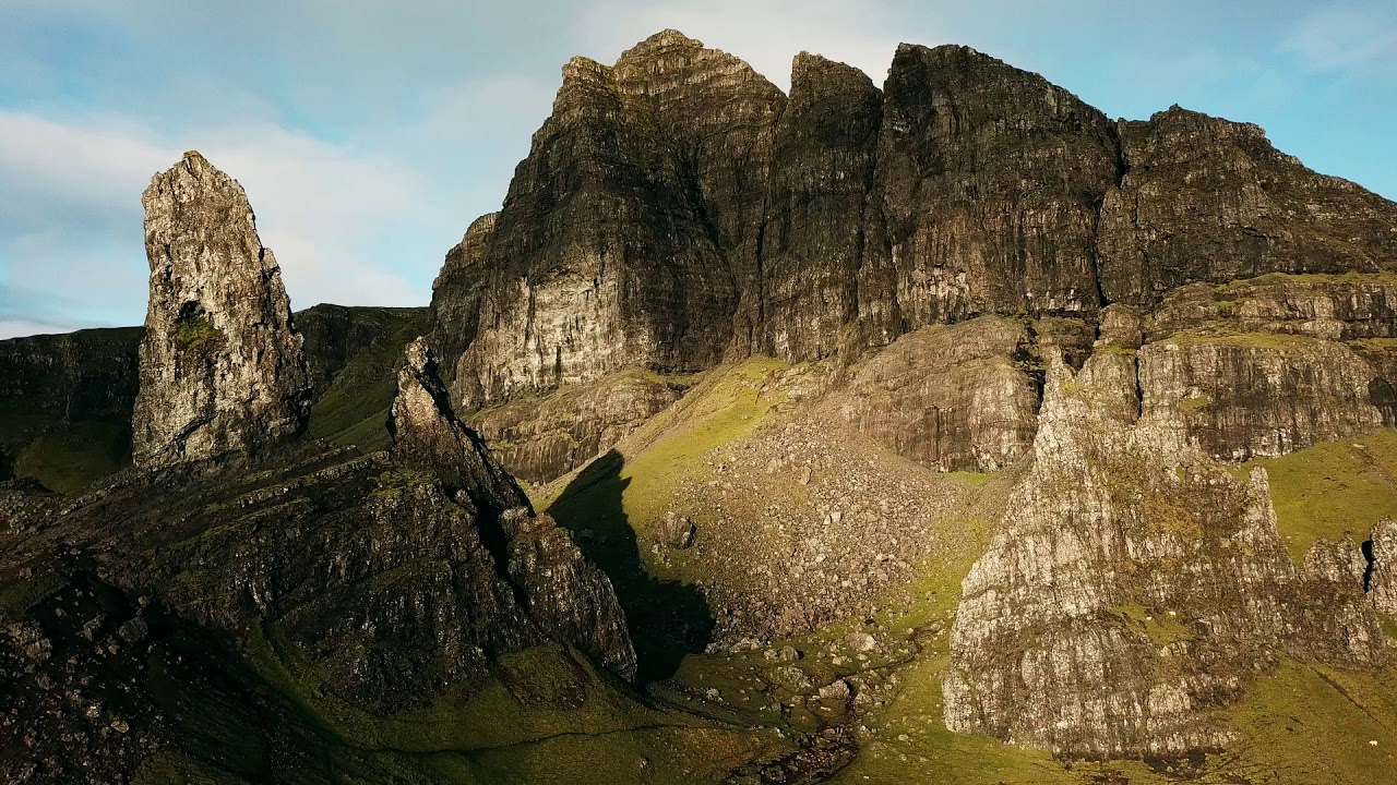 Old Man of Storr Cinematic Drone Footage