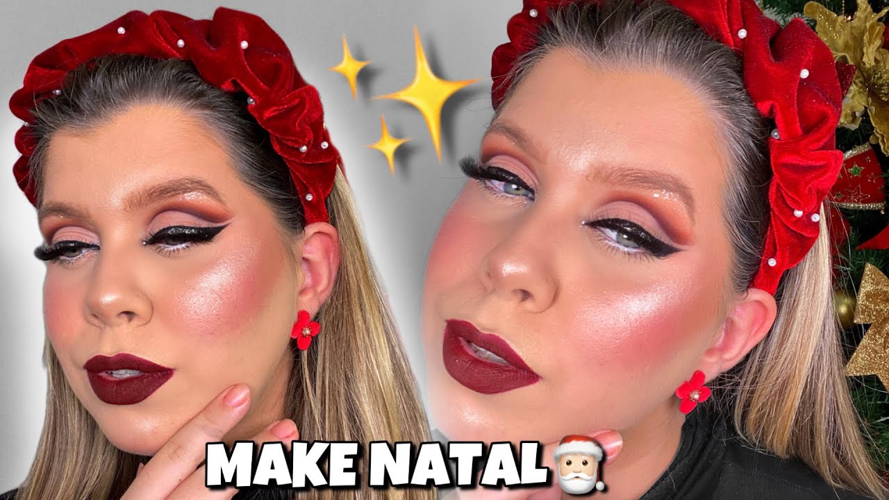 Especial de FESTAS de fim de ano || Cut Crease *NATAL*