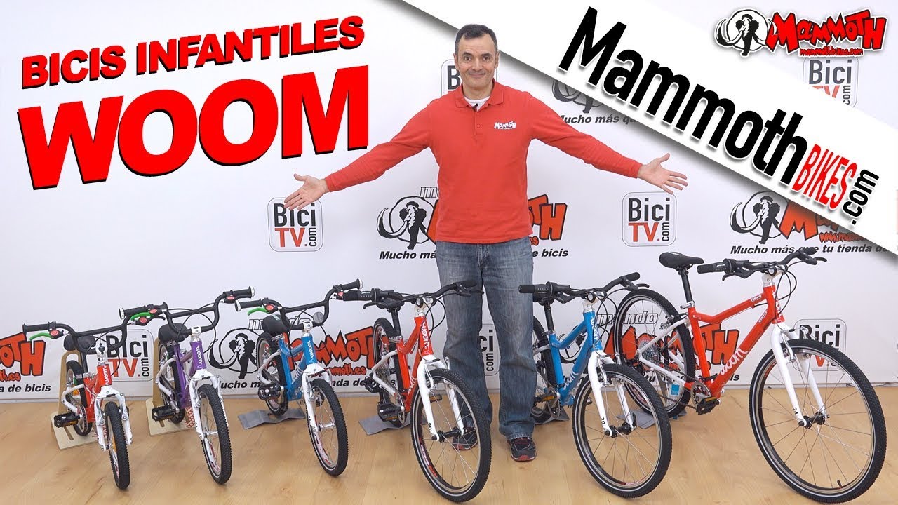 Las bicis más ligeras. Bicis para niños WOOM