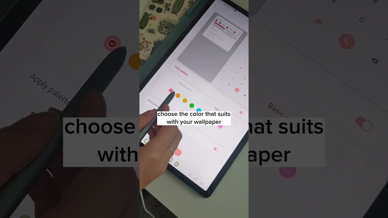 how to change your samsung app icons on your s7 FE? 💐