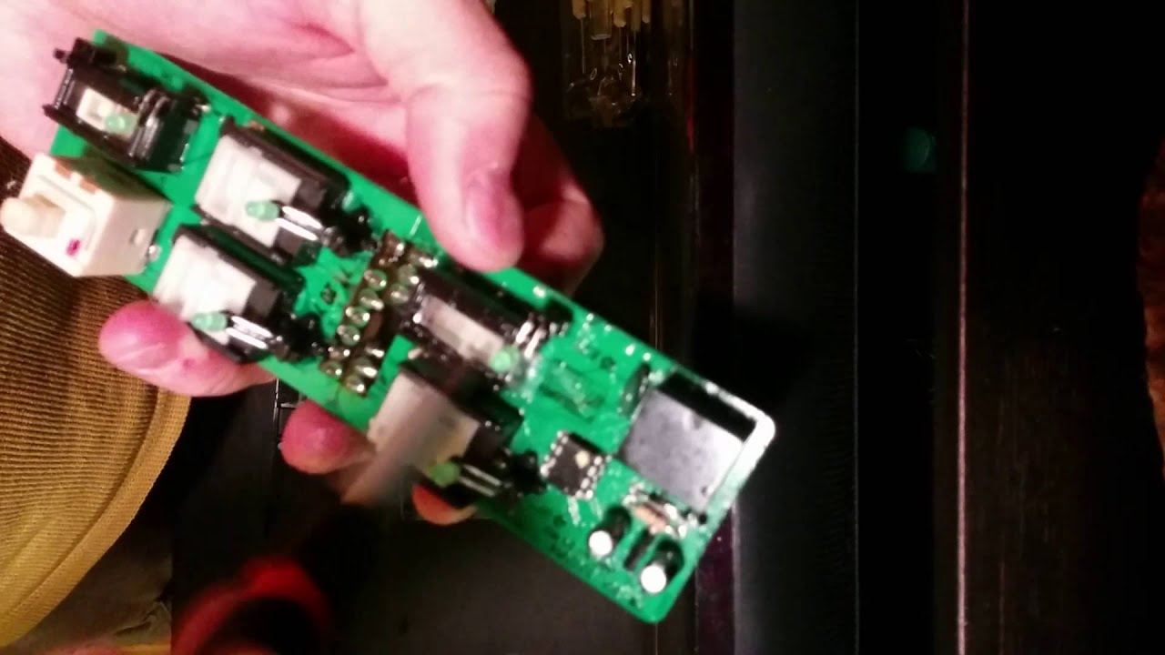 2008 Kia Spectra window control panel fix / clean