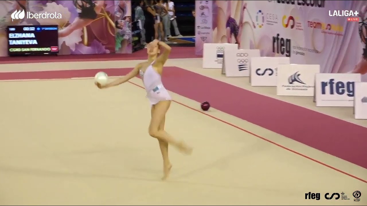 TANIYEVA Elzhana (KAZ) BALL 32,9 - Liga Iberdrola (II) 2024