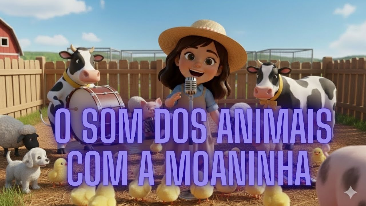 Os Sons dos Animais com a Moaninha