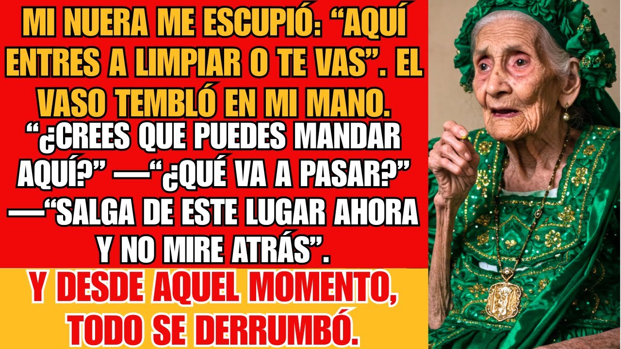 “Si vas a venir a la cena, vienes a limpiar”, gritó mi nuera... Ese día entendió quién soy realmente