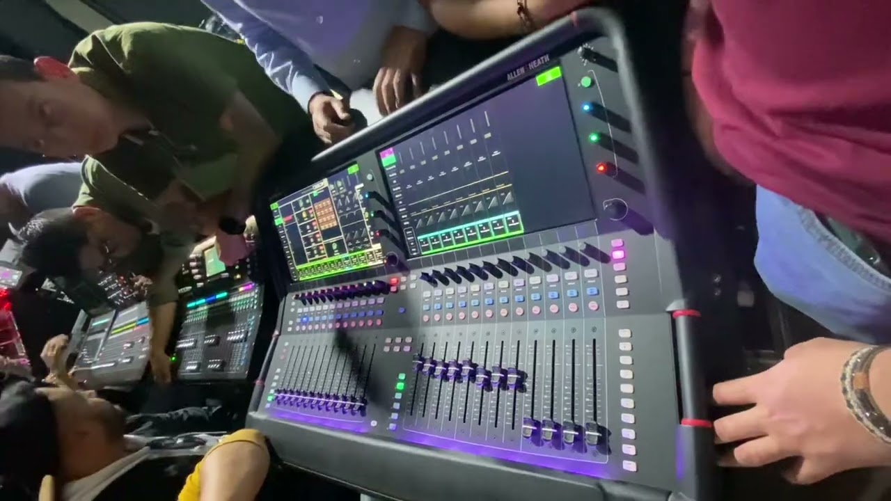 TUTORIAL cómo enviar señal a auxiliares (Allen&Heath) Avantis 