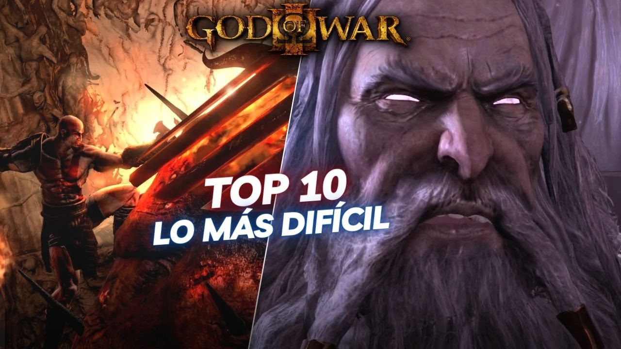 Las 10 Partes Más Difíciles de God Of War 3