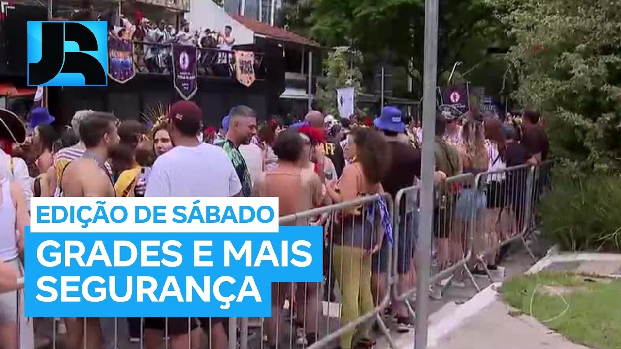 Comércios e condomínios investem em grades e segurança para tentar diminuir depredação no Carnaval