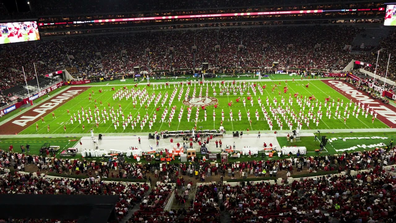 The University of Alabama Million Dollar Band Halftime Show - Roll Tide Radio