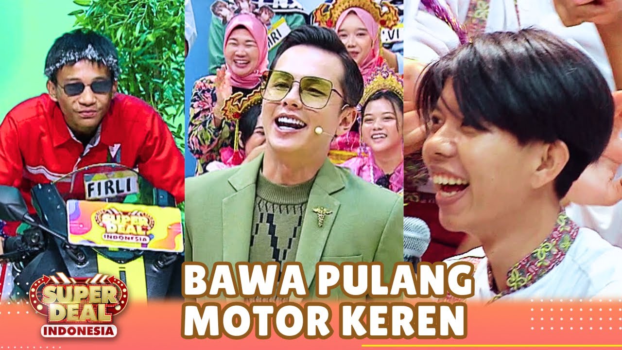 GOKIL! Firli & Fathur Bawa Pulang Motor Keren - Super Deal Indonesia (9/6/2024)