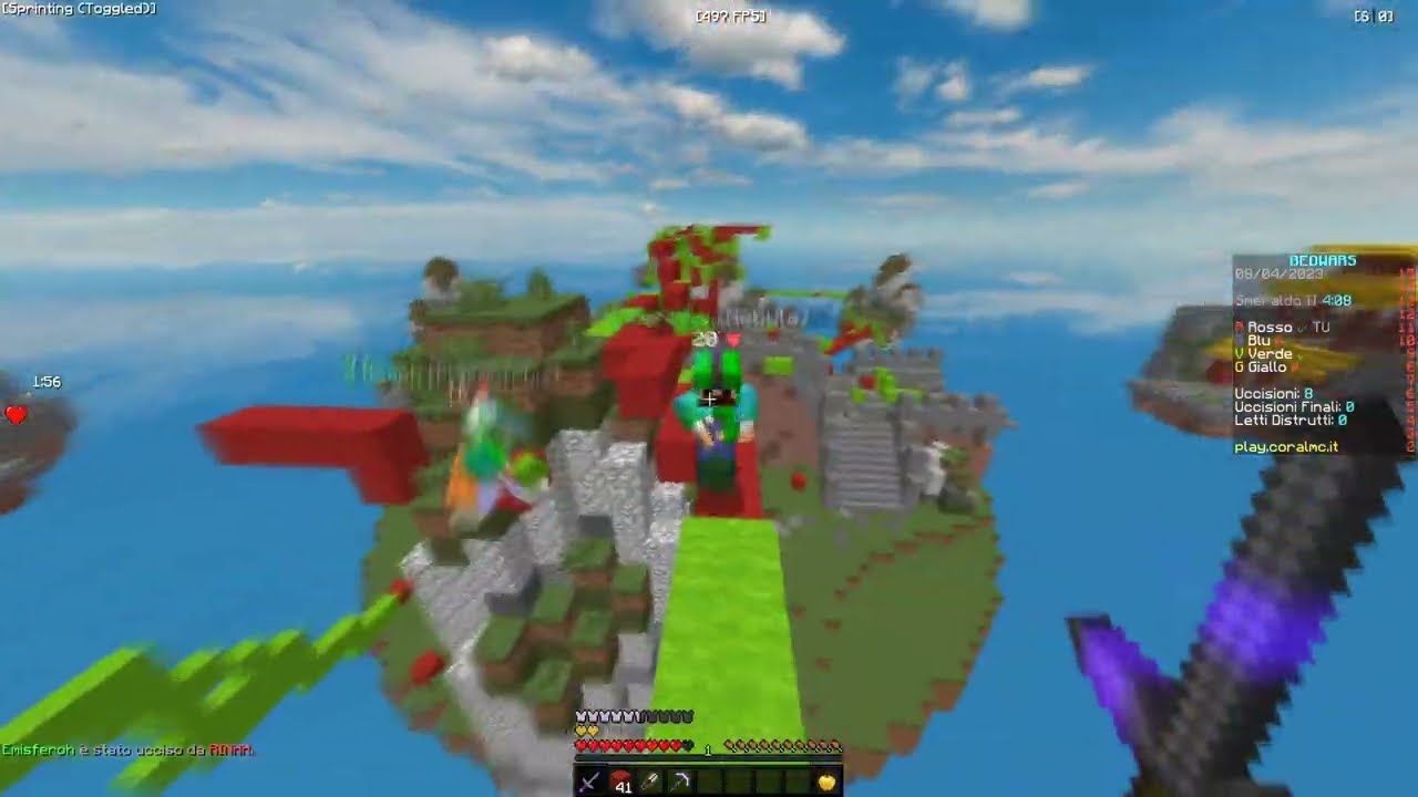 back on the blockgame | CoralMC Ranked Bedwars Montage