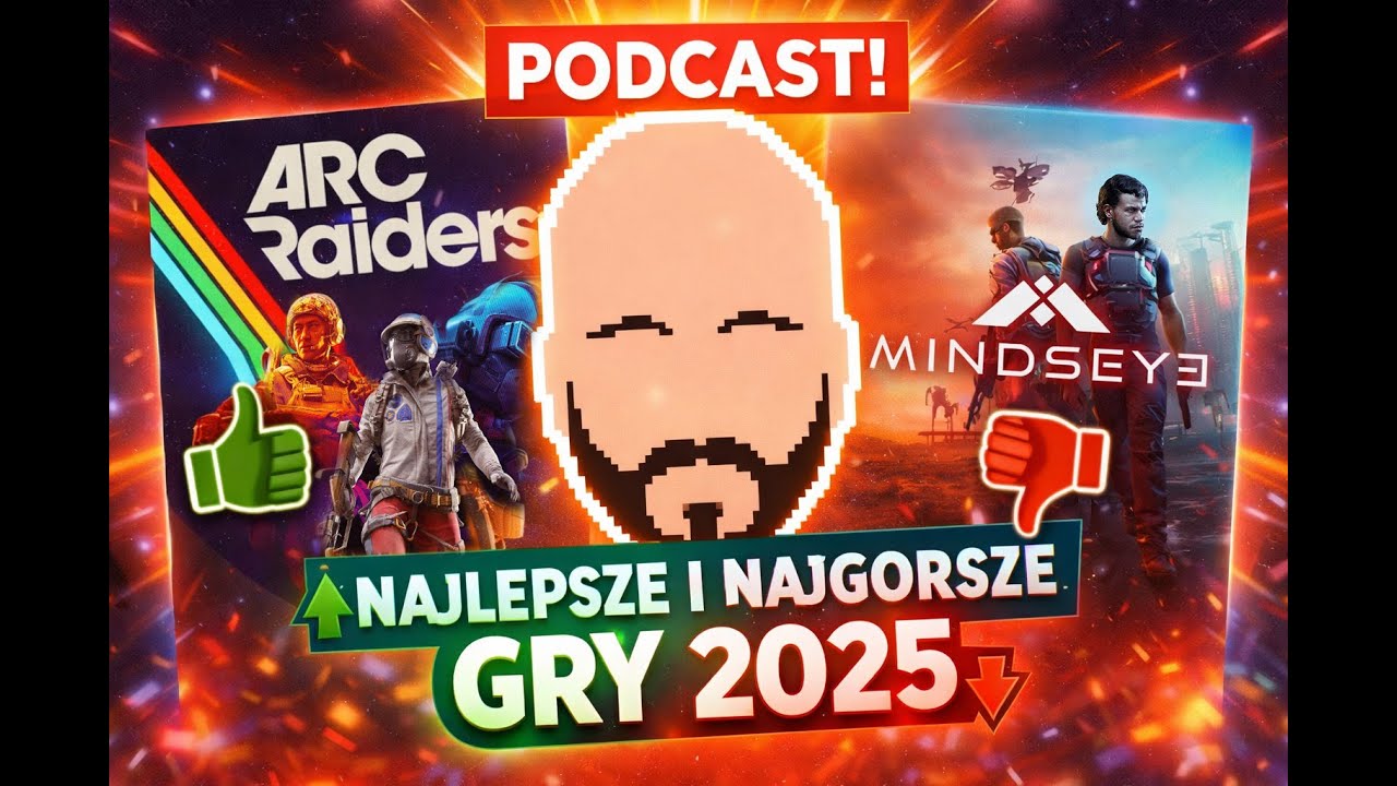 TOP i FLOP Gier 2025 - Hity i wielkie rozczarowania - Pixelowe Gatki Podcast