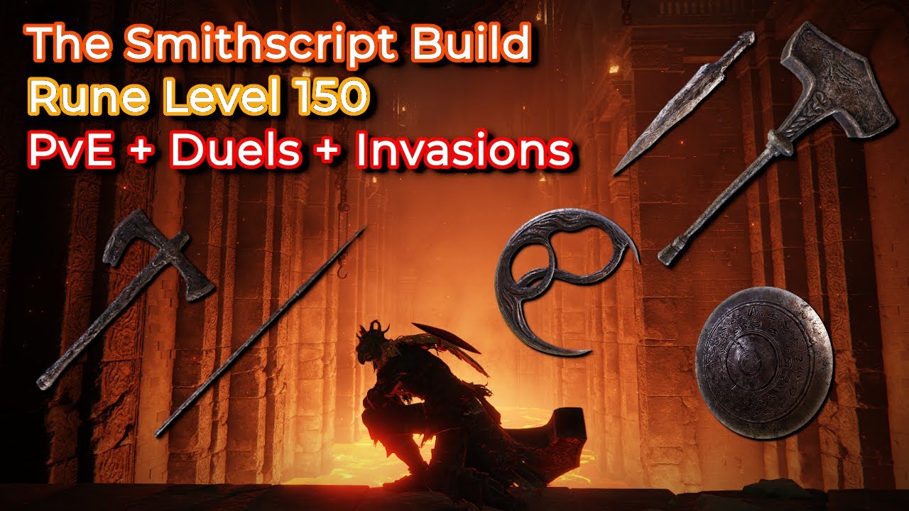 The Ultimate Smithscript Build + Tier List (ALL WEAPONS) | Elden Ring DLC