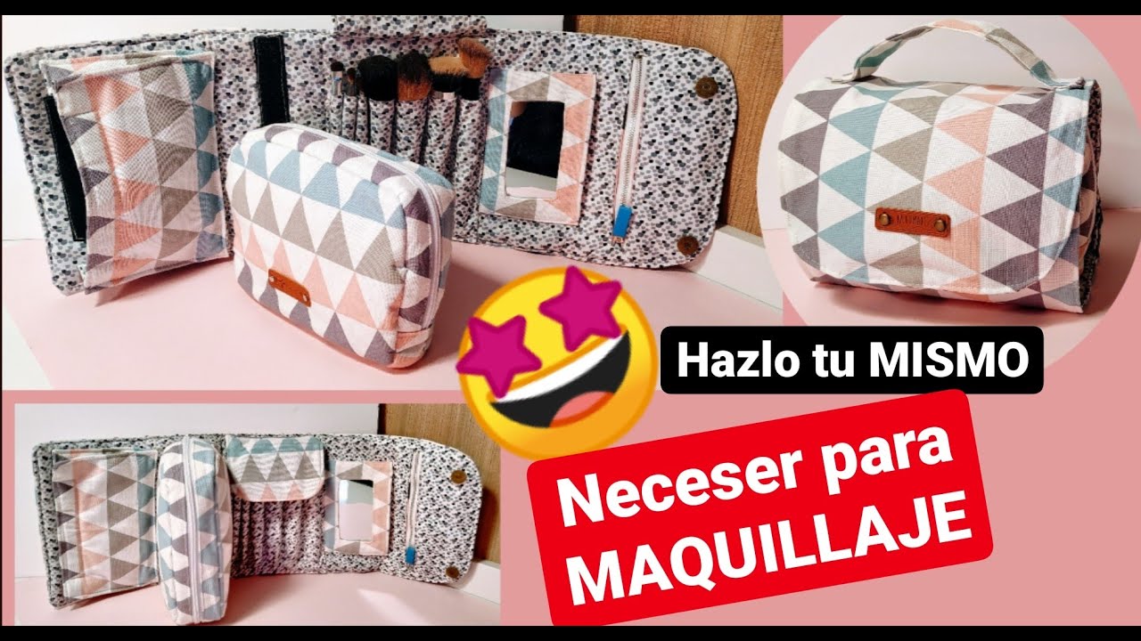 😍😍 Neceser para maquillaje // CON ESPEJO INCLUIDO!! 😍😍