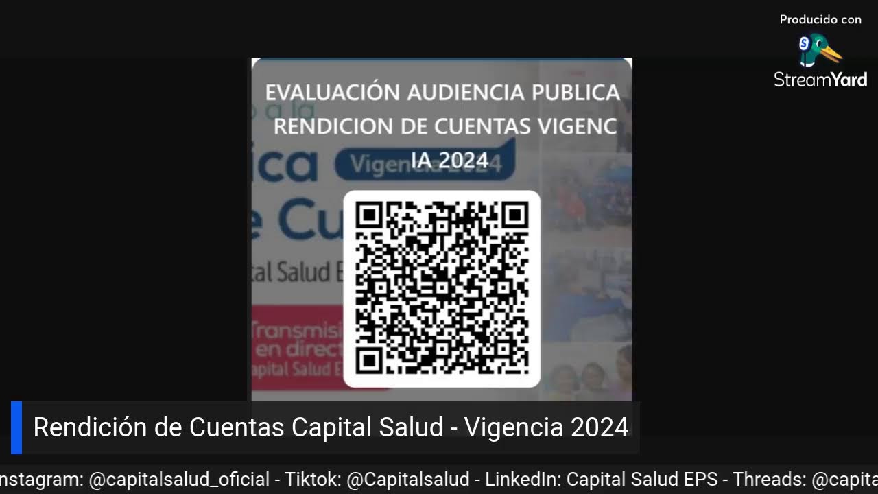 Rendición de Cuentas Capital Salud - Vigencia 2024