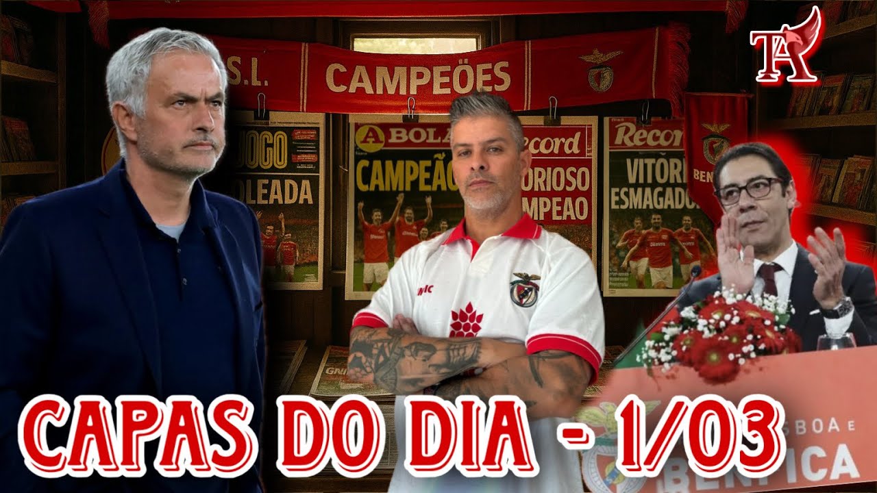 BENFICA-REVISTA IMPRENSA 1 Março EM DIA DE ANIVERSÁRIO RUI COSTA LANÇA GRITO DE CORAGEM E UNIÃO!! 🦅