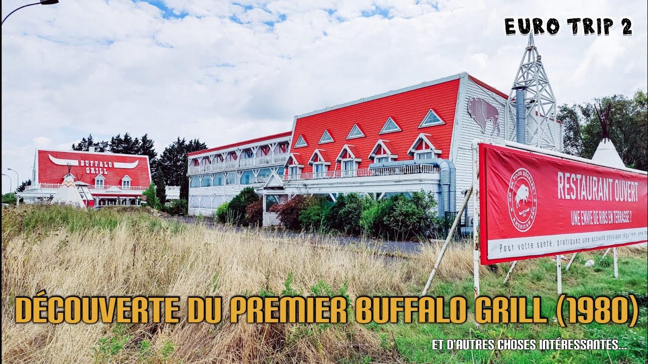 Eurotrip - Partie 2 : Découverte du premier BUFFALO GRILL et visite d'un château plutôt cool ! 👌🏻