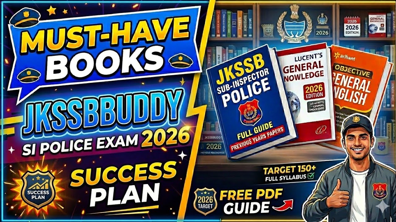 Don't Buy the Wrong Books! Best Resources for JK Police SI 2026