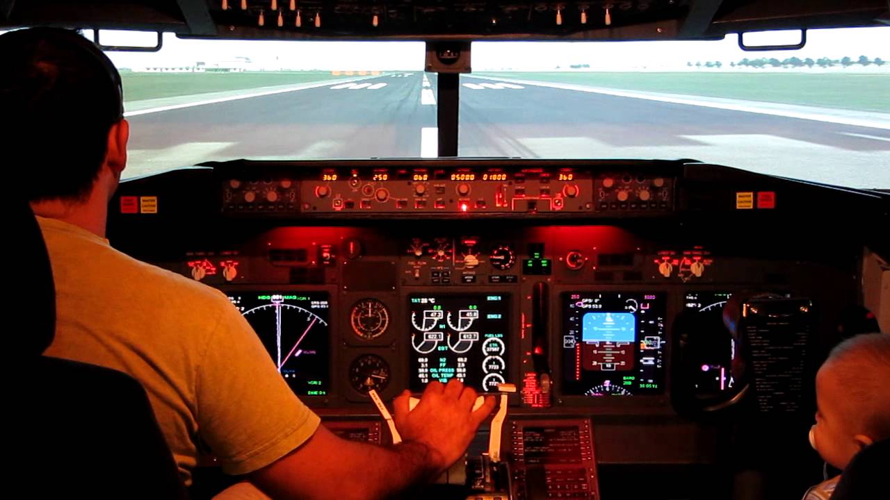 Home made cockpit take off from Jose Marti International La Havana CUBA
