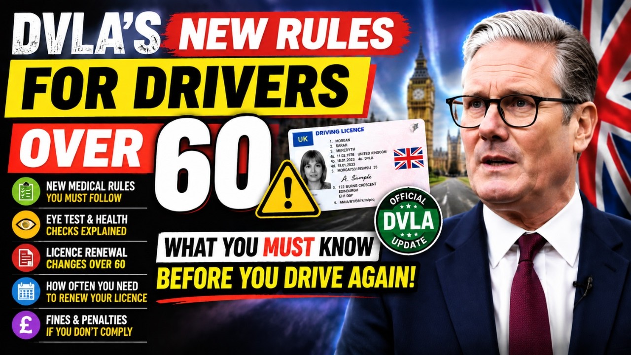 DVLA New Driving Rules for Over 60s in 2026 &ndash; You MUST Know This Before You Drive Again!