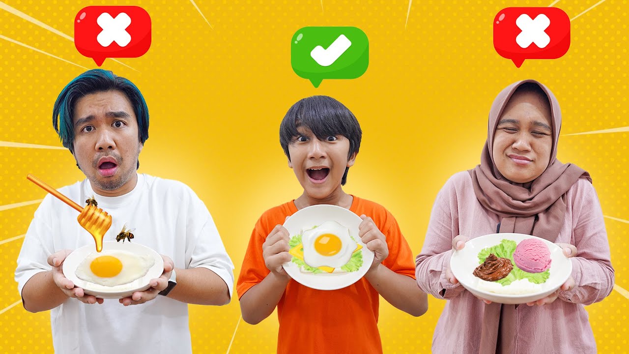 JANGAN SALAH PILIH TOPPING | Keluarga Ziyan