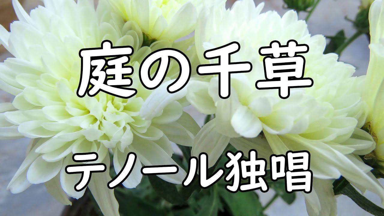 【男声版】庭の千草【娘のピアノで父が歌う】