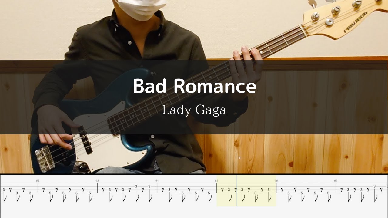 Lady Gaga - Bad Romance - Bass Cover
