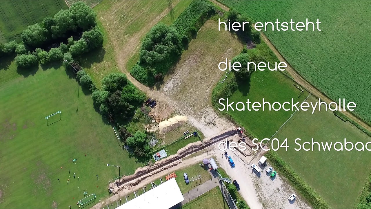 Dronenvideo Stadionbau