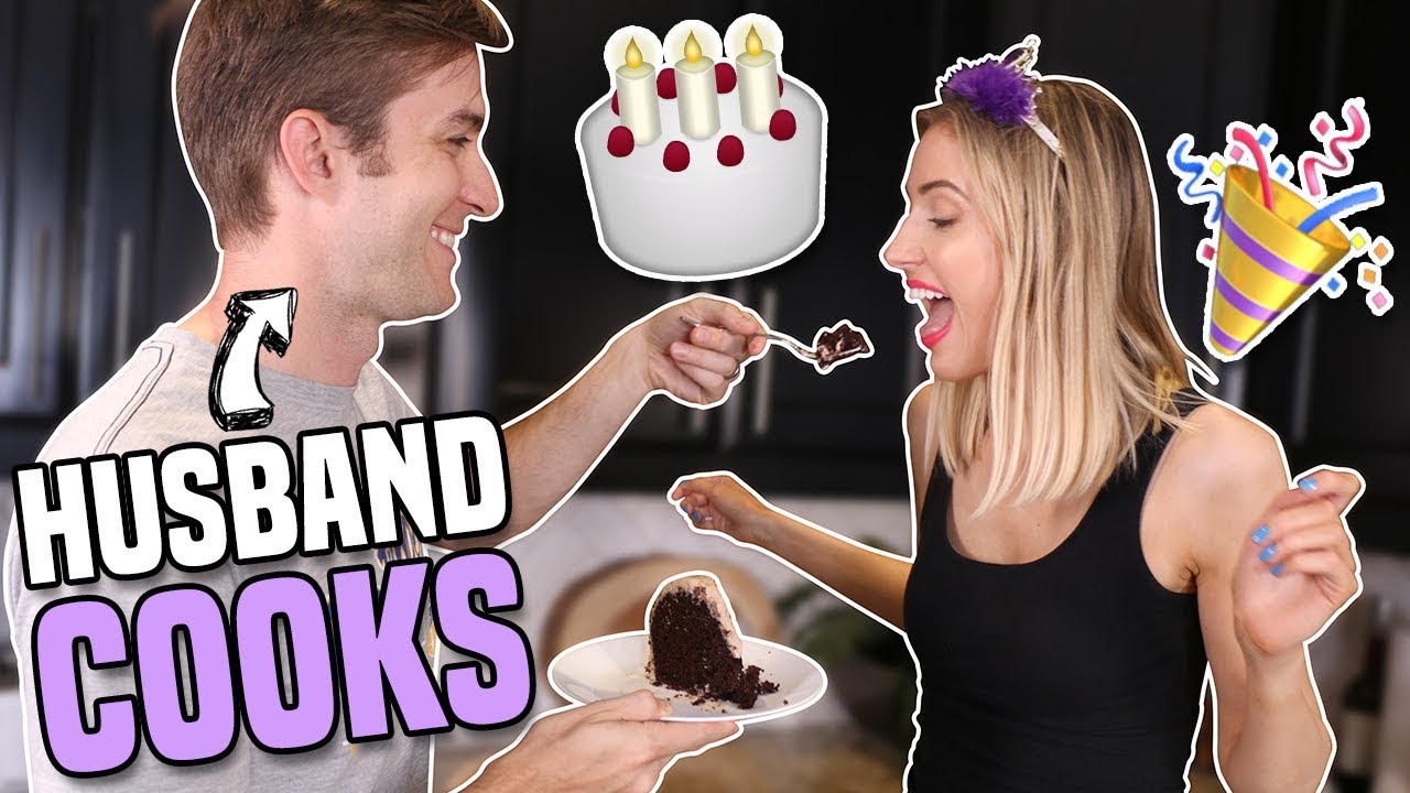 Husband Cooks My Favorite BIRTHDAY MEAL || RachhLoves