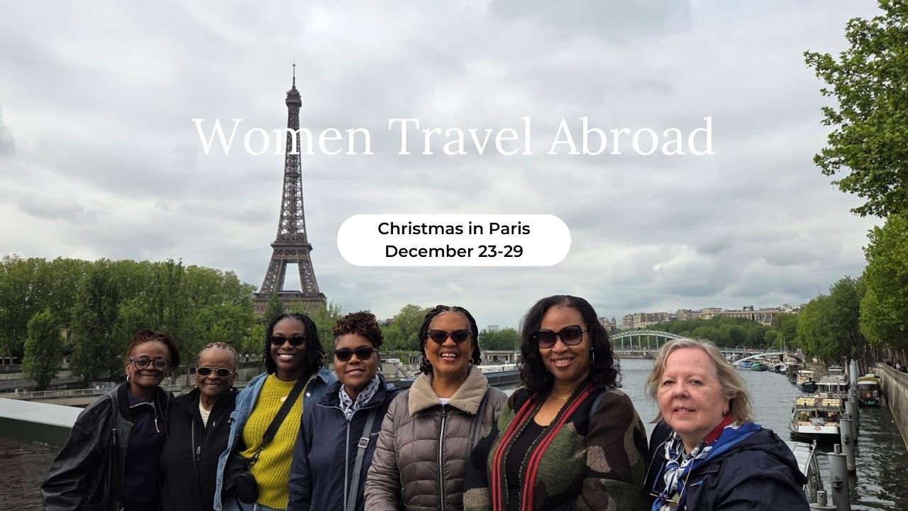 Christmas in Paris - Women Travel Abroad Trip Info Session