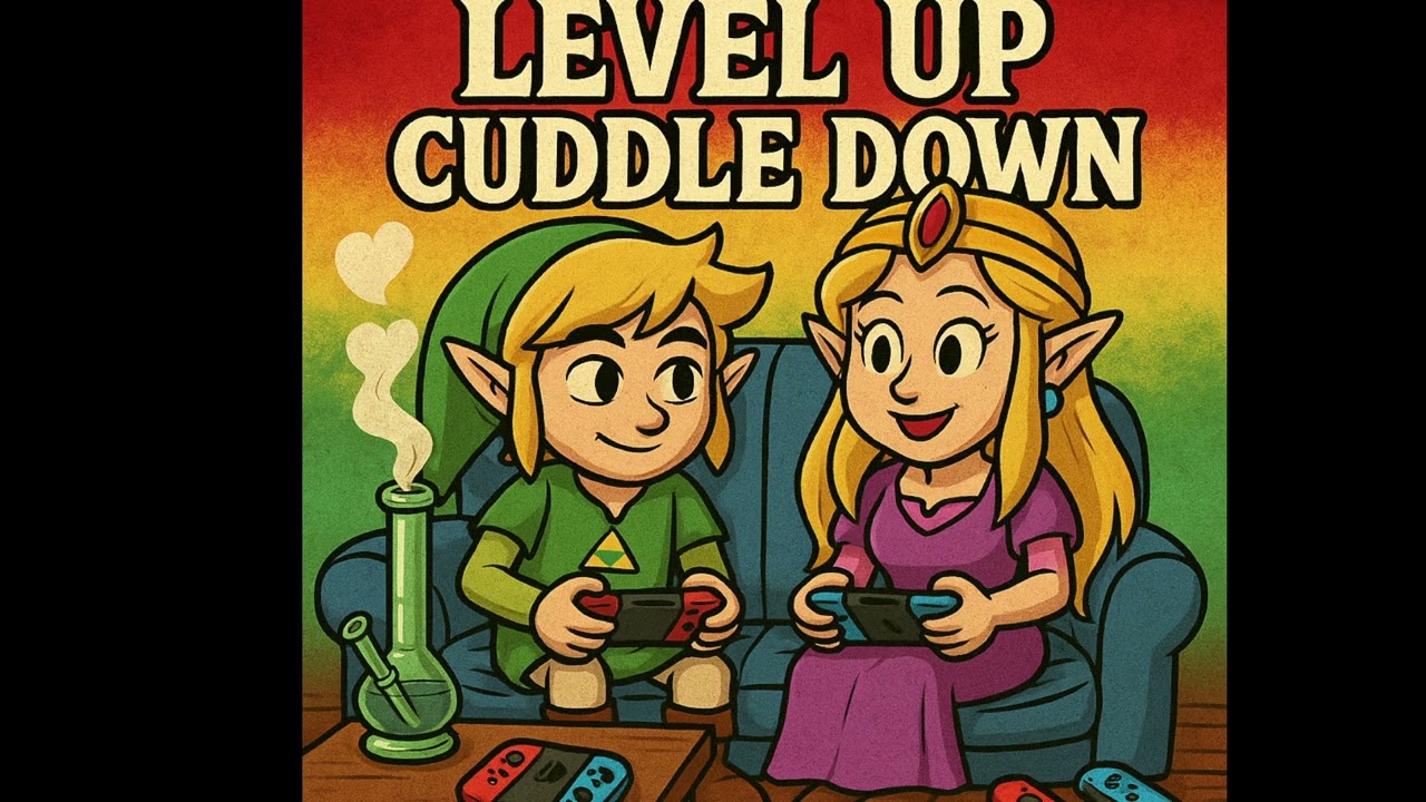 🎮 &ldquo;Level Up, Cuddle Down&rdquo; &ndash; Side Quest Punk (Official Audio) 💚 | Nerdy Stoner Love Song