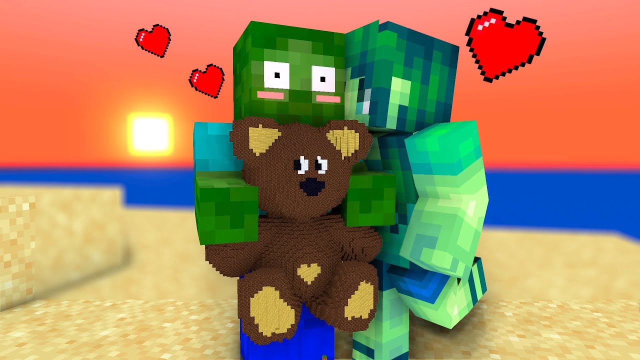 Valentine's Day ALL EPISODES - Minecraft Animation