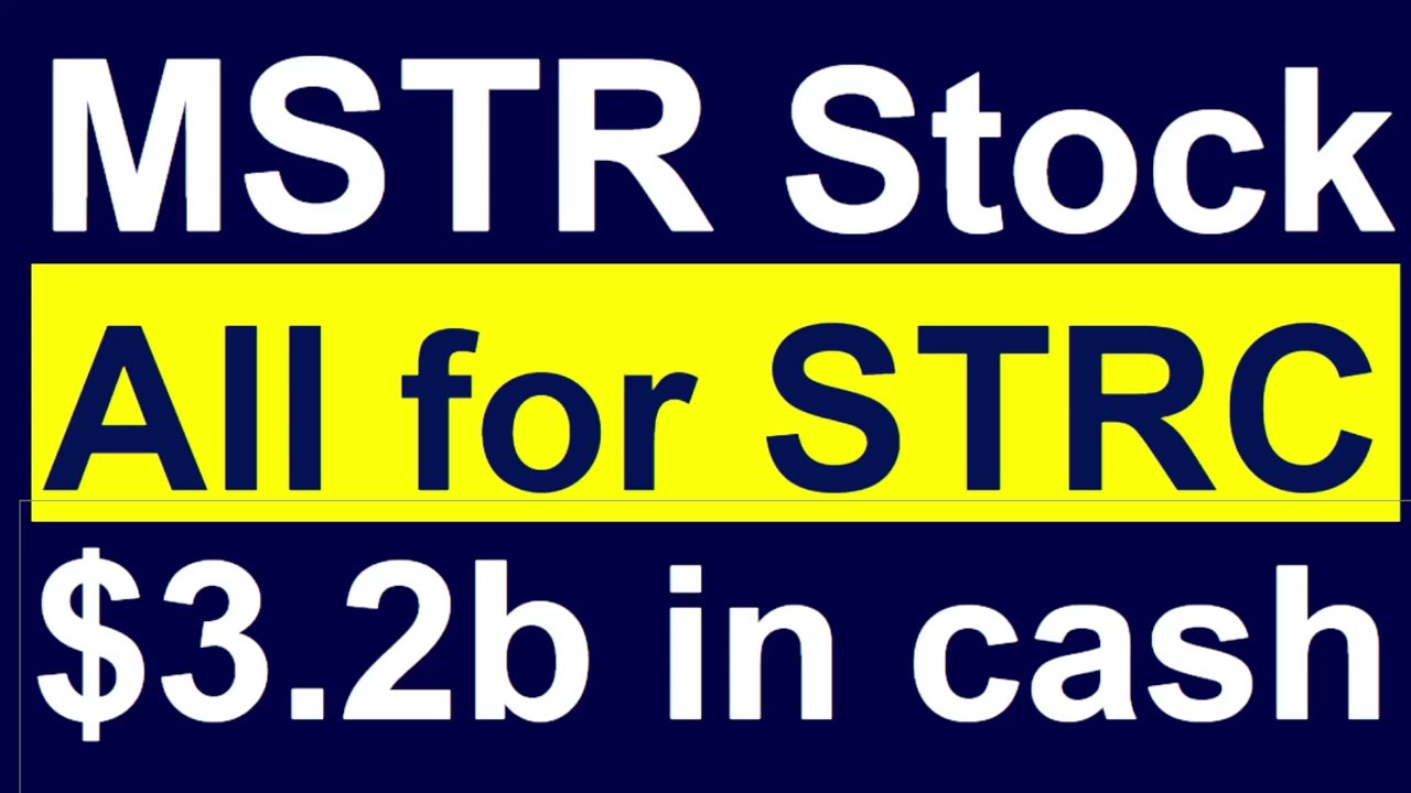 MSTR Stock Boosts Cash Reserves to $3.2b.. Will It Be Enough for STRC? Held back by Bad Macro & BTC?