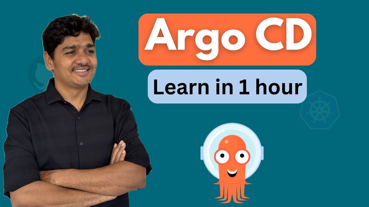 Learn ArgoCD in 1 hour | Argo CD for Beginners | ArgoCD Crash Course
