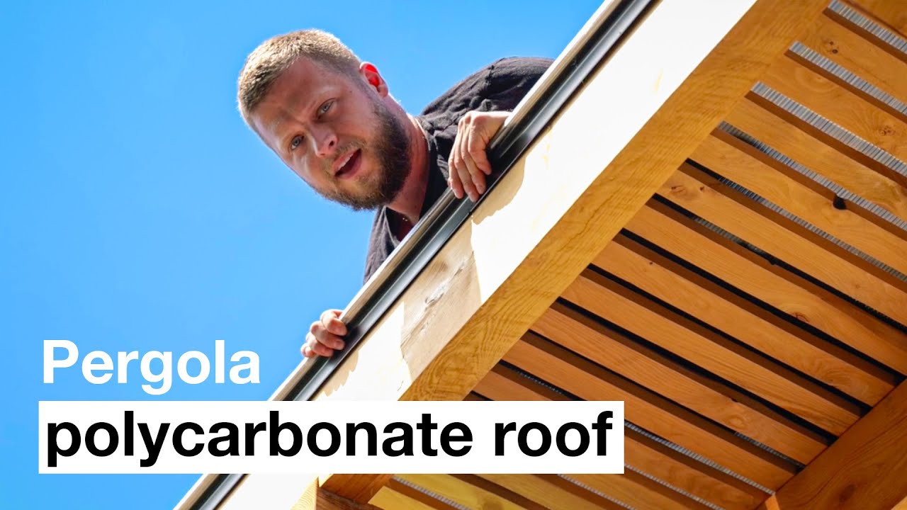 How to Install Polycarbonate Roof DIY