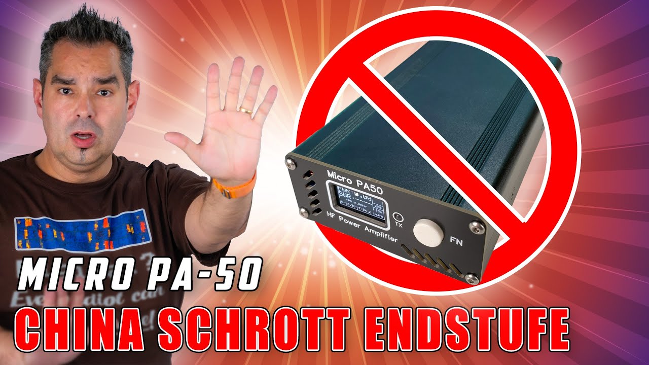 MicroPA 50 Endstufe ⚡ China Verstärker mit Mängeln