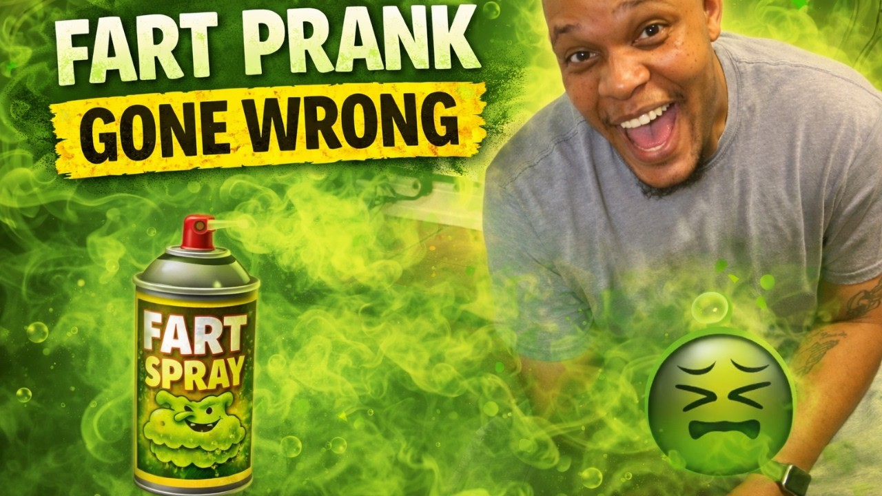 Fart Spray Prank On Grandma, Mom and Daughters (My grandma is hilarious)