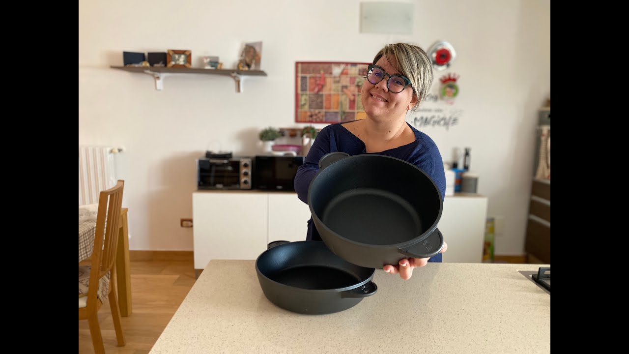 i due nuovi tegami magic cooker - casseruola Aria 24cm e tegame Aria 32cm