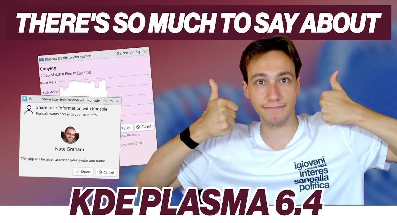 Plasma 6.4 is much juicier than I remembered
