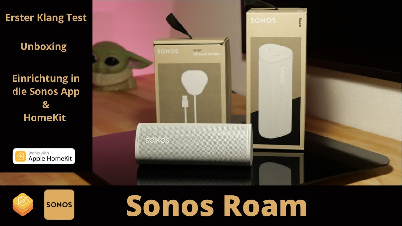 Sonos Roam - erster Sound Test. Die kleine Bluetooth Box mit HomeKit, Alexa & GoogleAssistant
