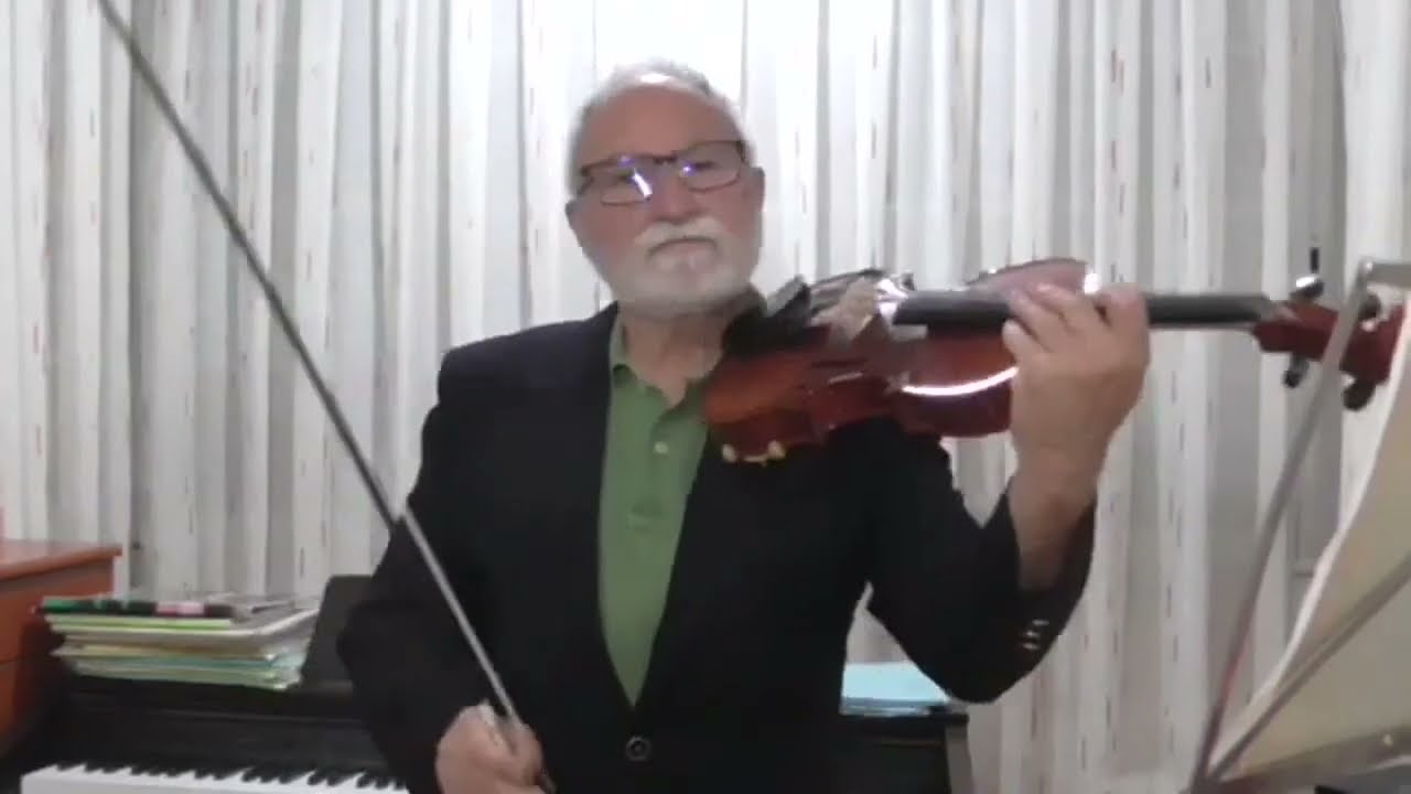 EL VALS DE LAS MARIPOSAS (Danny Daniel). Tuto de violín. Prof.JOAQUÍN BLASCO P.